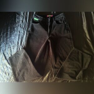 EMPYR Black Corduroy Wide-Leg Jeans